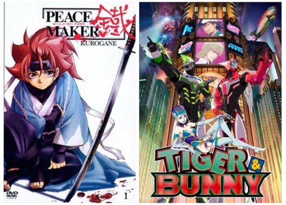 peacemaker kurogane e tiger and bunny